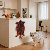 Tiger Print Natural Sisal Cat Scratching Mat