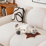 Tiger Print Natural Sisal Cat Scratching Mat